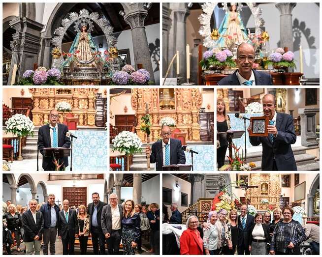 Momentos del pregón en el templo, esta noche /FJS Fotografia y Antonio Alí.